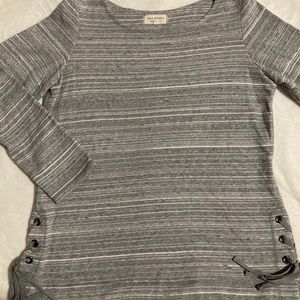 Max Studio Weekend Striped Sweatshirt